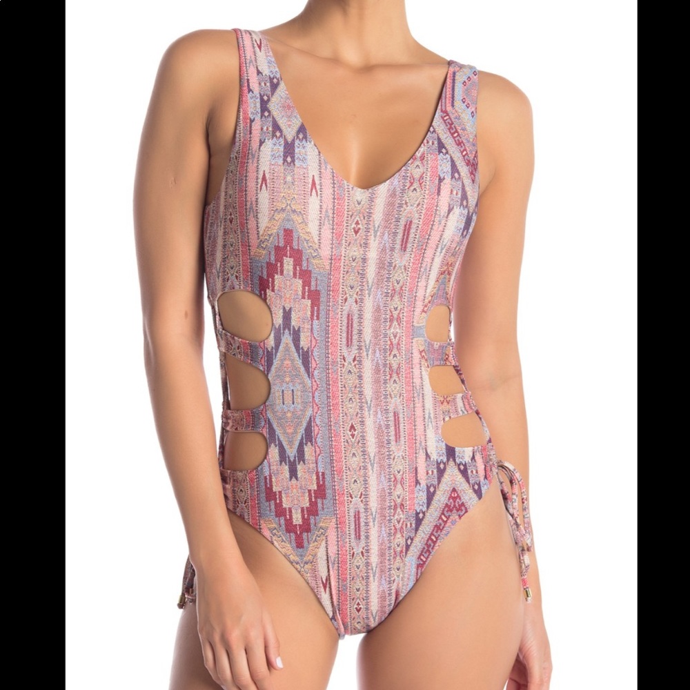 Ella moss one piece swim suit